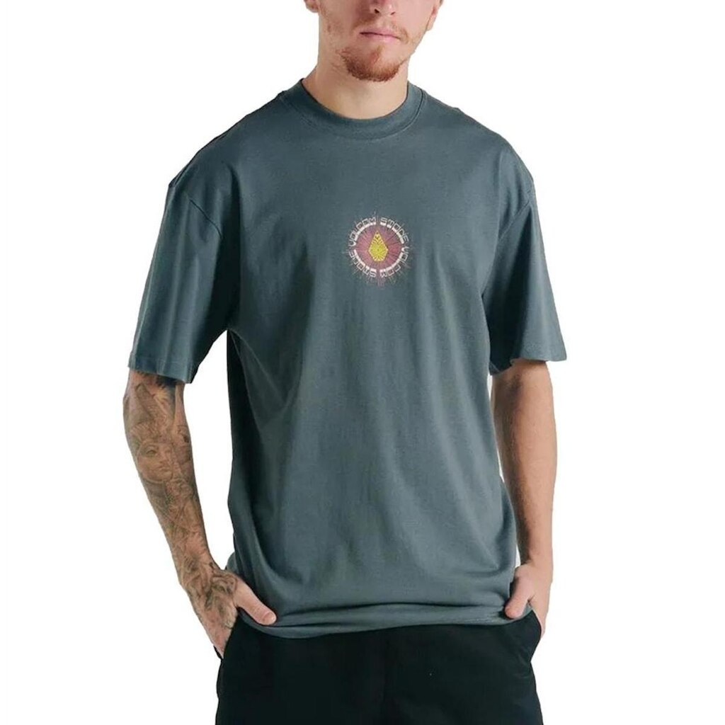 Camiseta Volcom Hypnosis Grafite