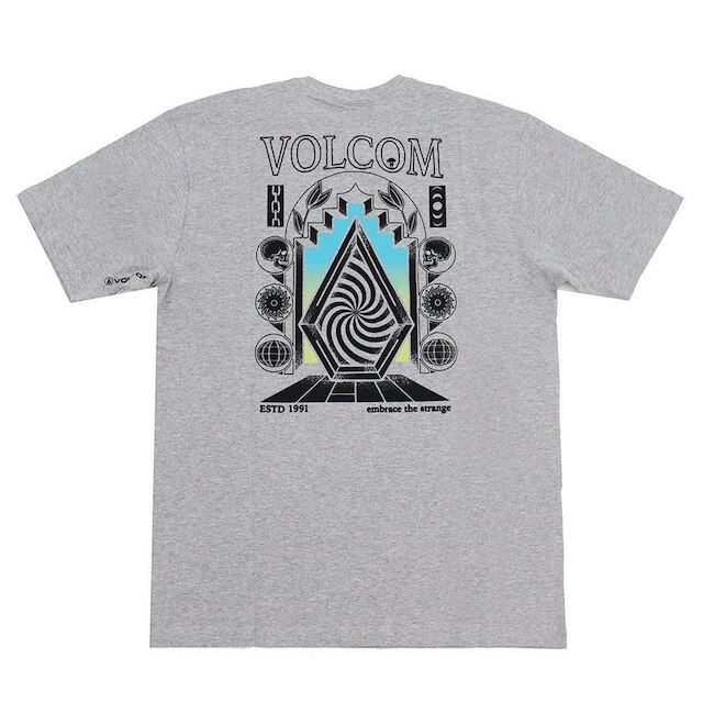 Camiseta Volcom Hypnotix - Cinza Mescla - Cinza | Netshoes