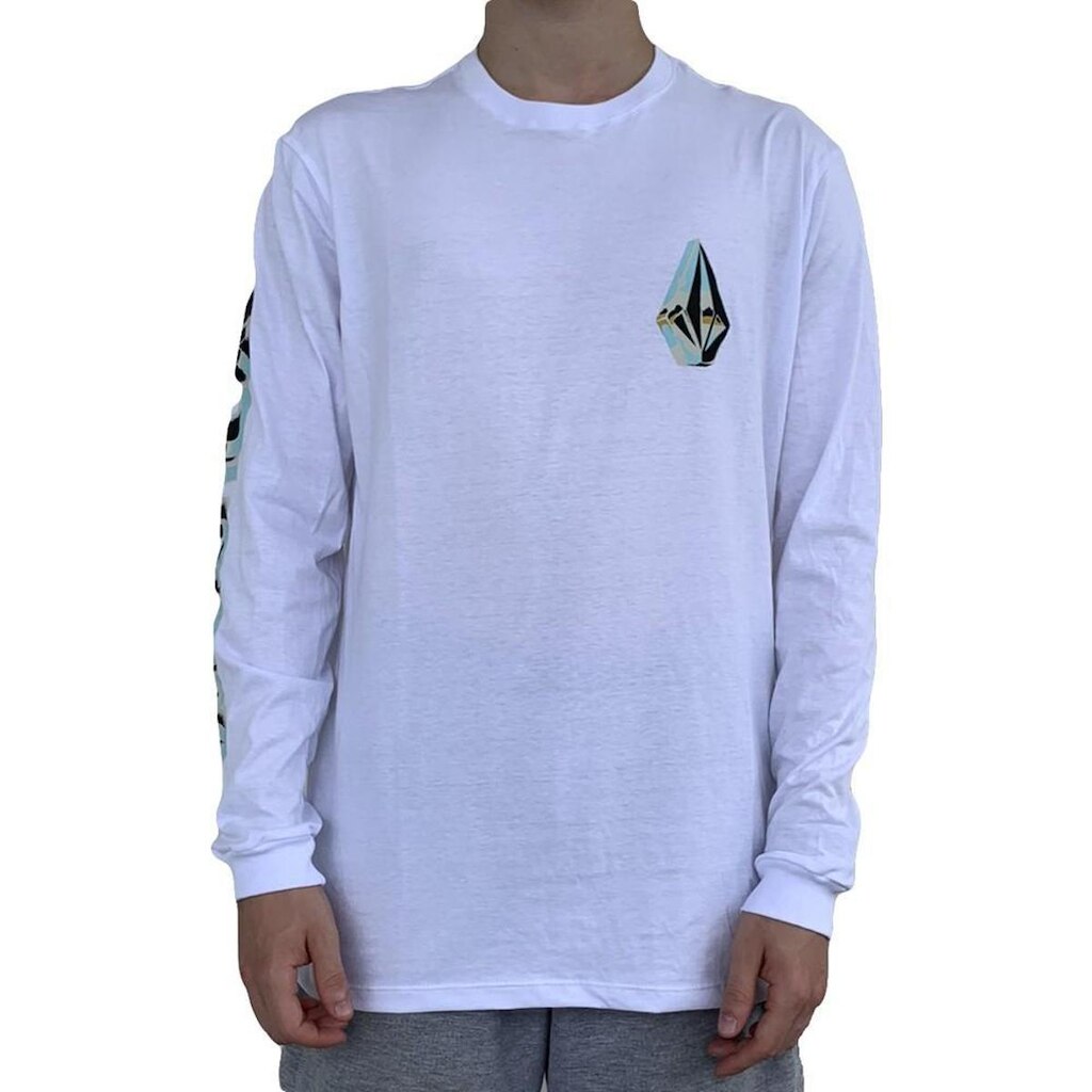 Camiseta Volcom Manga Longa Chromestone WT23