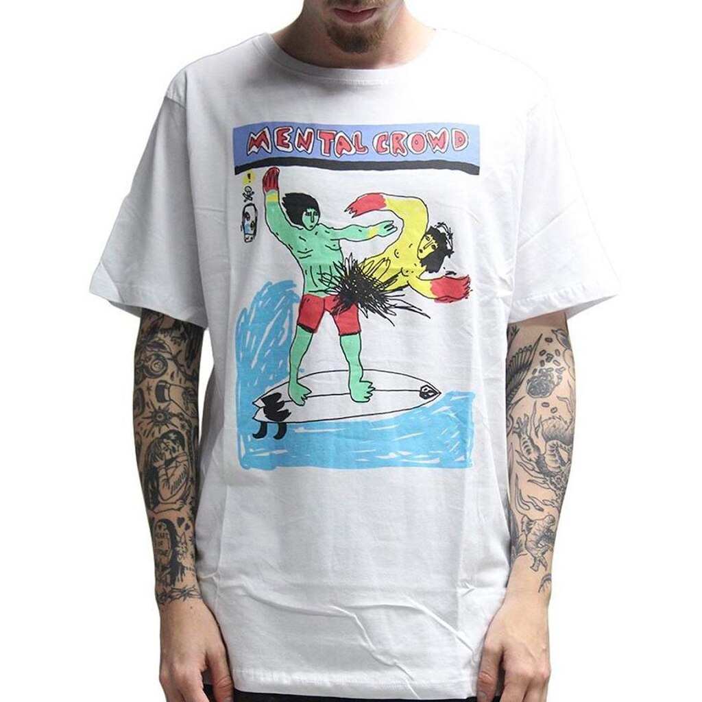 Camiseta Volcom Mental Crowd SM26 Masculina
