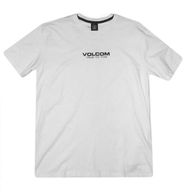 Camiseta Volcom New Euro SM24 Masculina - Branco | Netshoes