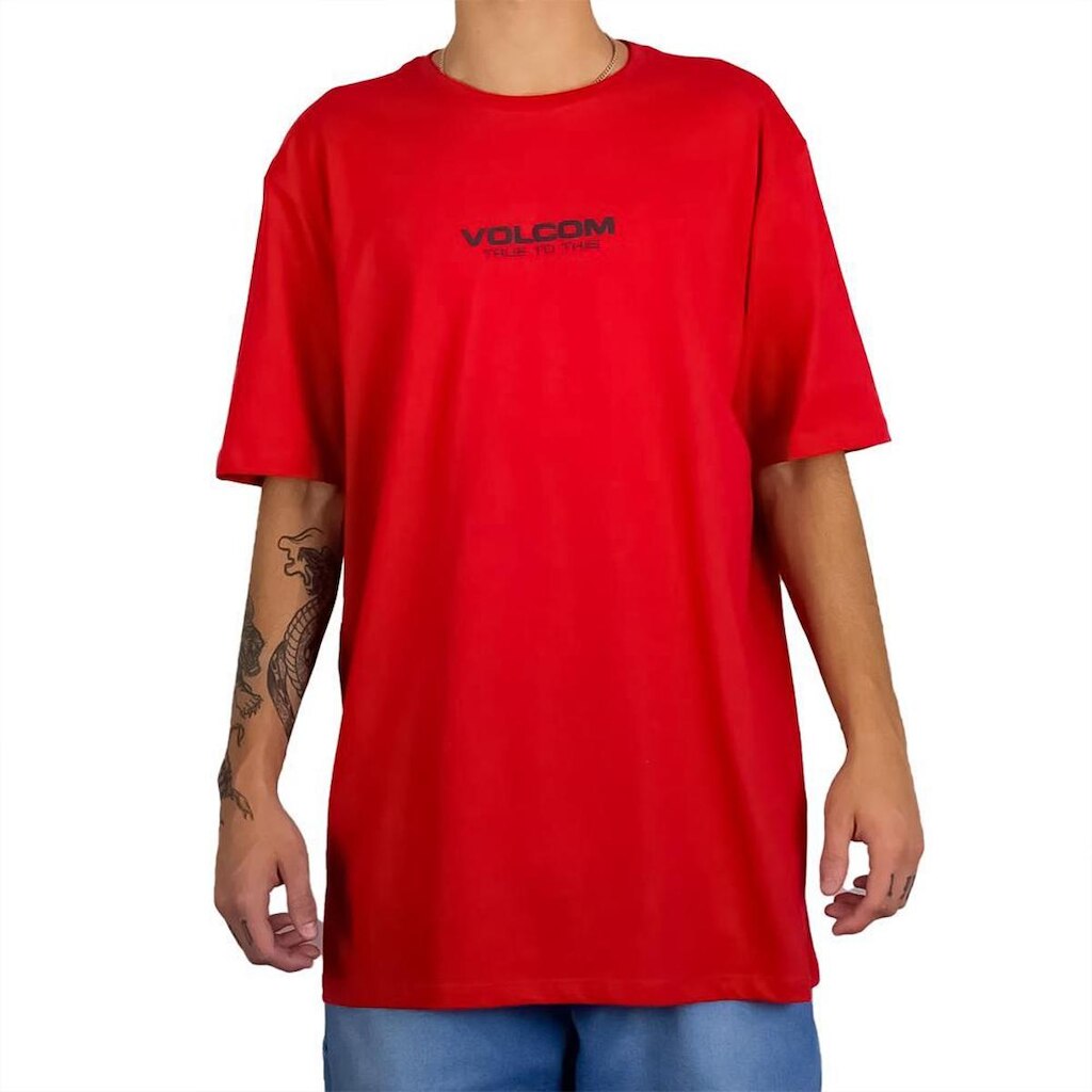Camiseta Volcom New Euro SM24 Masculina