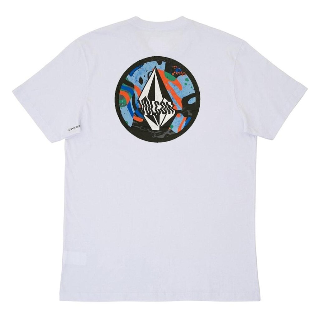 Camiseta Volcom Plus Size Stoney Fill Branca