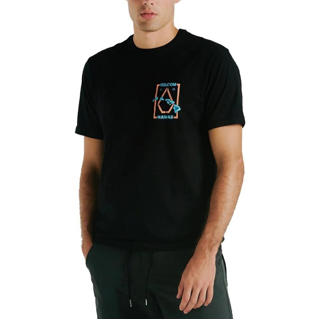Camiseta Volcom Reticular Preto