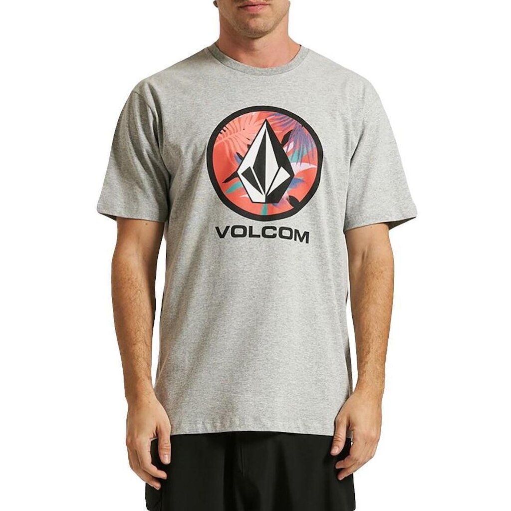 Camiseta Volcom Silk Circle Stone Leaf Masculina