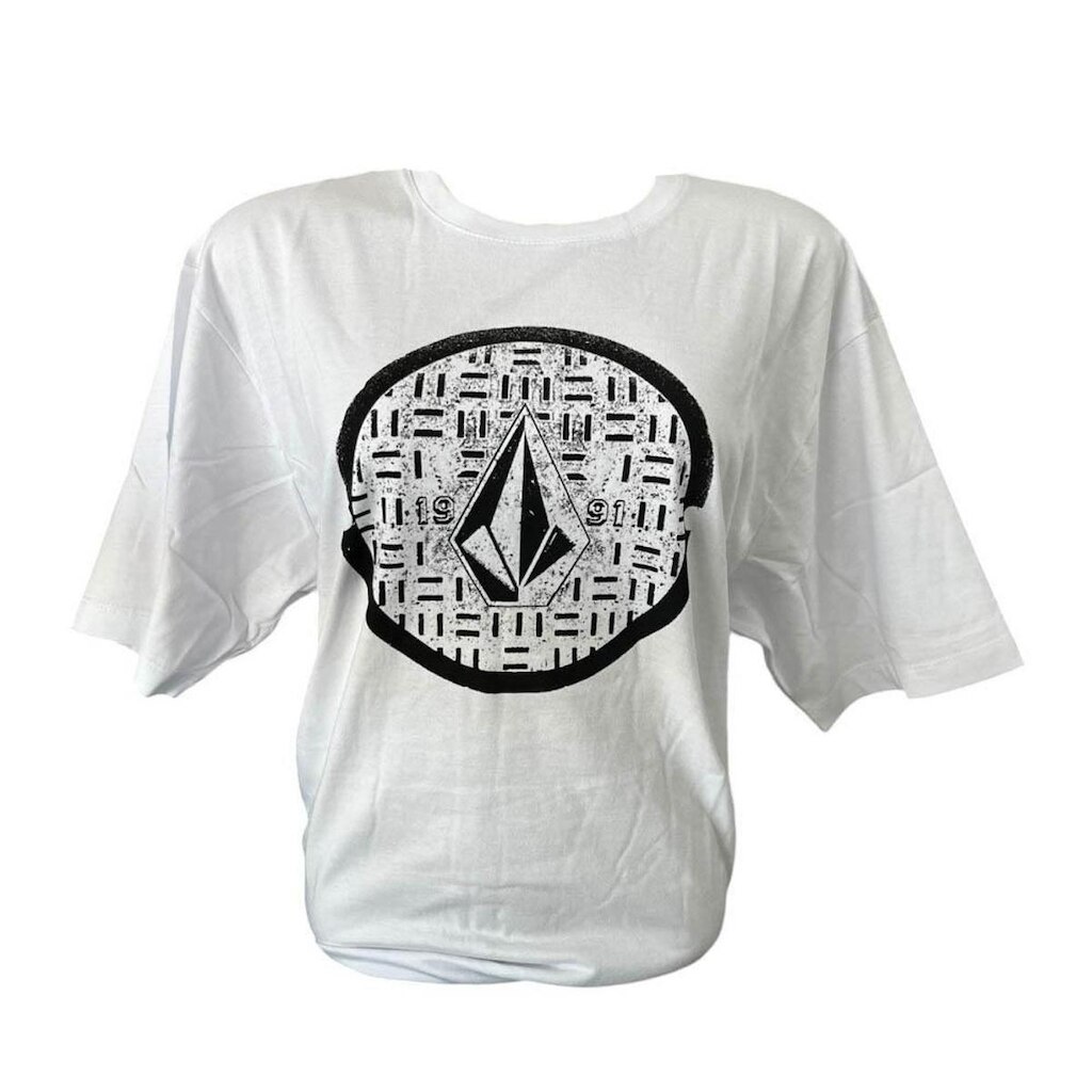 Camiseta Volcom Silk Circle Texture Masculina