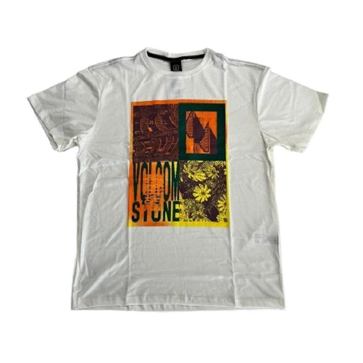 Camiseta Volcom Silk M/C Quadrant Masculina Menor preço em Camiseta Volcom Silk M/C Quadrant Masculina