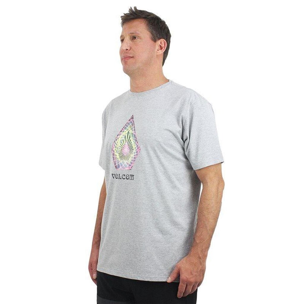 Camiseta Volcom Star Shields Grey
