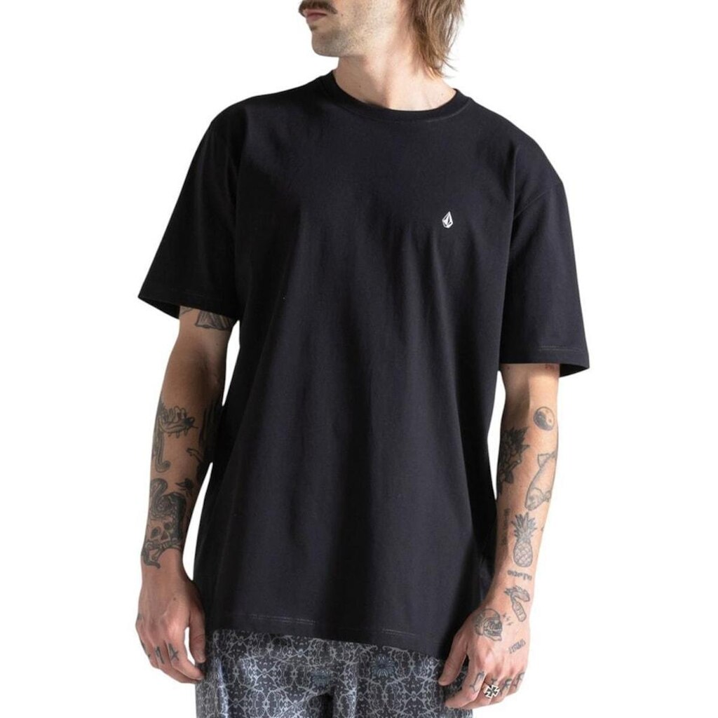 Camiseta Volcom Stone Blanks Preta