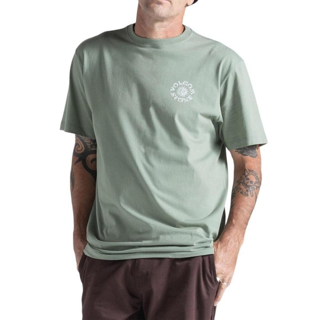 Camiseta Volcom Sunshiner Verde Claro