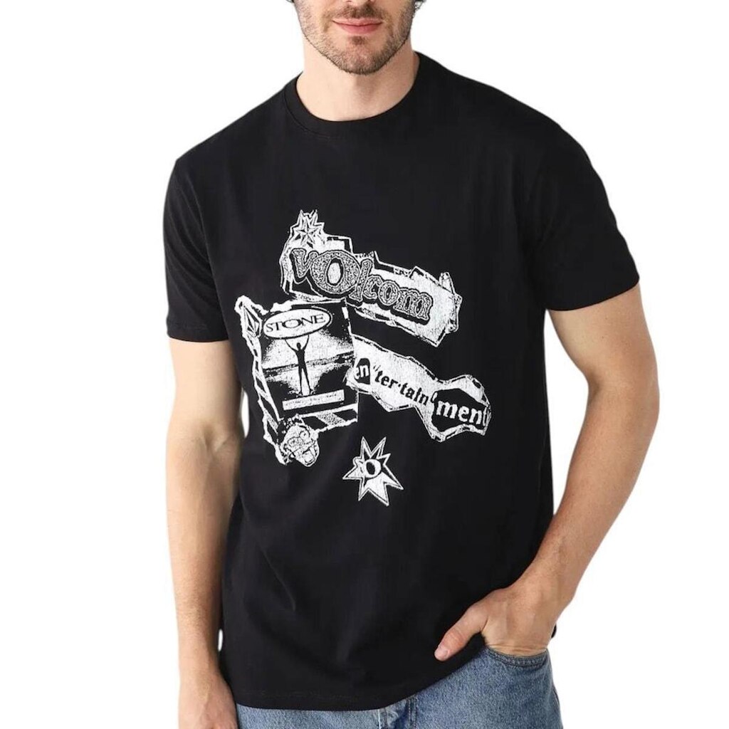 Camiseta Volcom VLTS010528 Preta