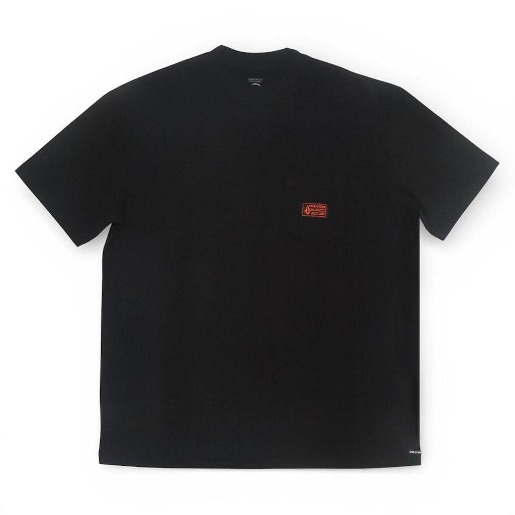 Camiseta Volcom Workwear Certified - Preto