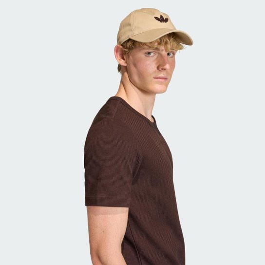 Camiseta Waffle Trefoil Essentials Adidas Masculina