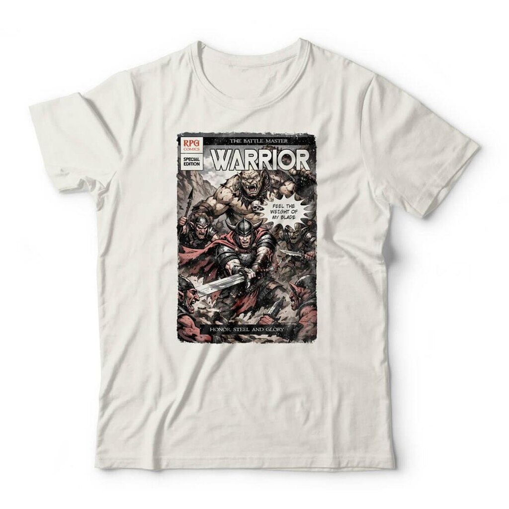 Camiseta Warrior Comics