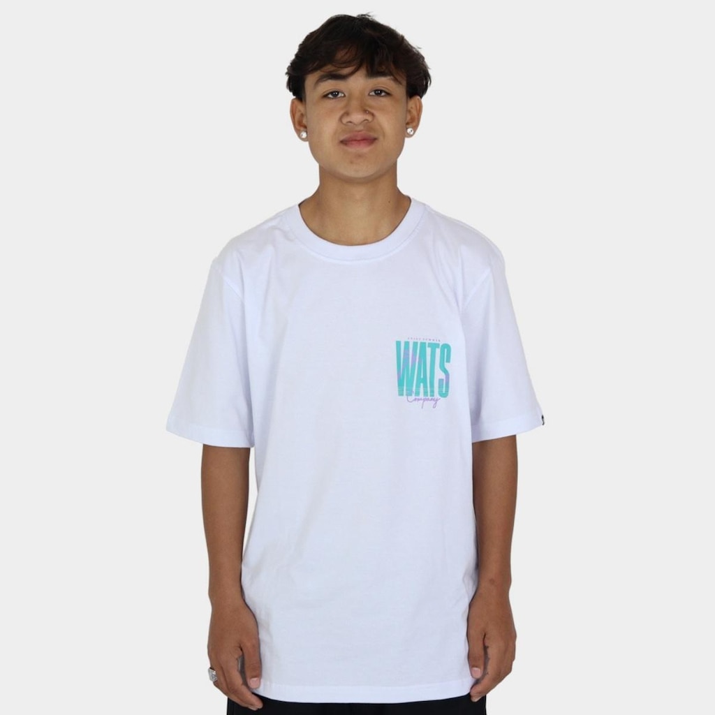 Camiseta Wats Summer Branco