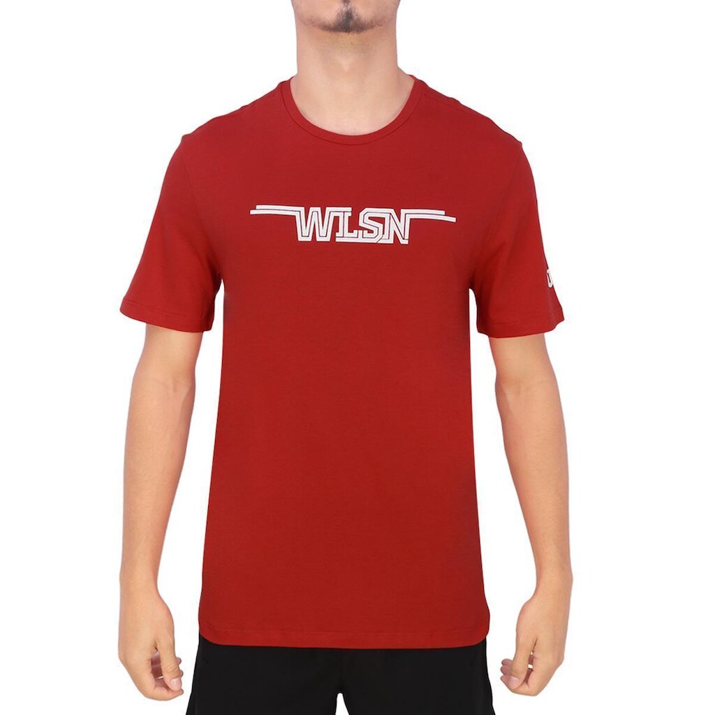 Camiseta Wilson Wlsn 2 Vermelha
