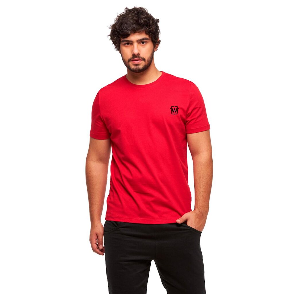 CAMISETA WOOKS BASICA LONGA MASCULINA wC5-PRETO-EXG