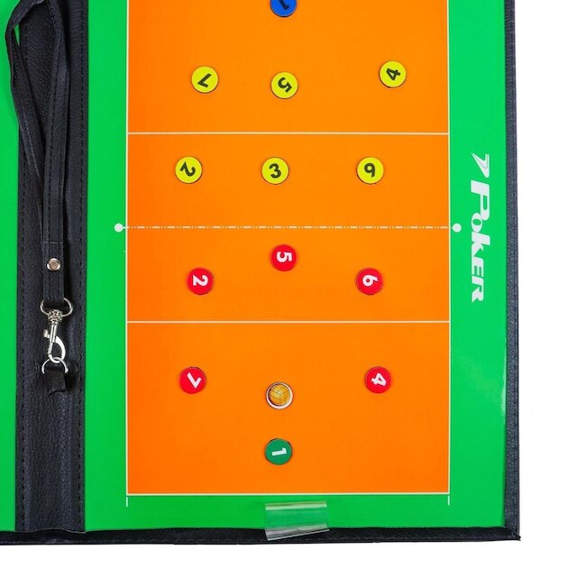 Campo Tático com Imã e Caneta VOLEIBOL Poker 09171