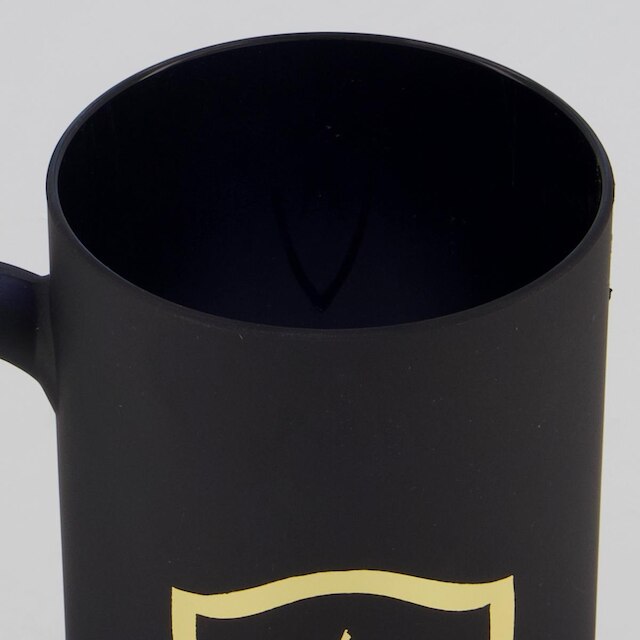 Caneca Botafogo Chopp Acrílico Preta