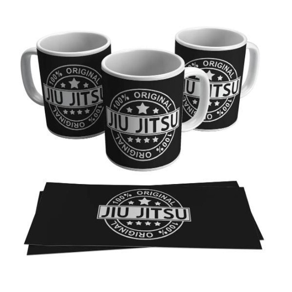 Caneca Cerâmica Xícara Jiu-jitsu - BJJ005