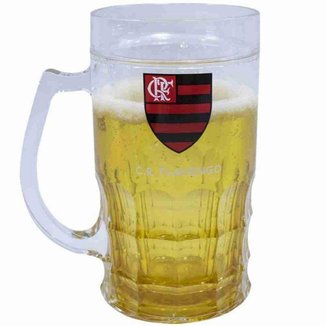 Caneca Cerveja 400ml - Flamengo