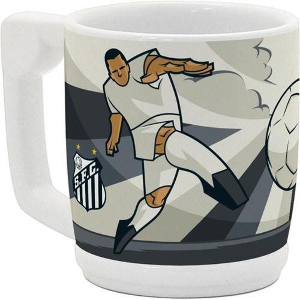 Caneca De Cerâmica 350 Ml - Santos