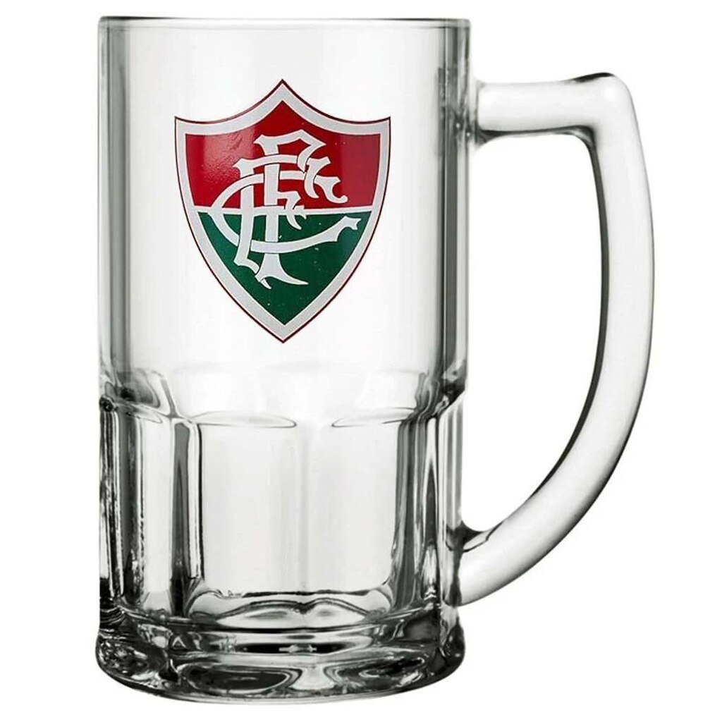 Caneca De Vidro Bristol Fluminense 340Ml - Oficial