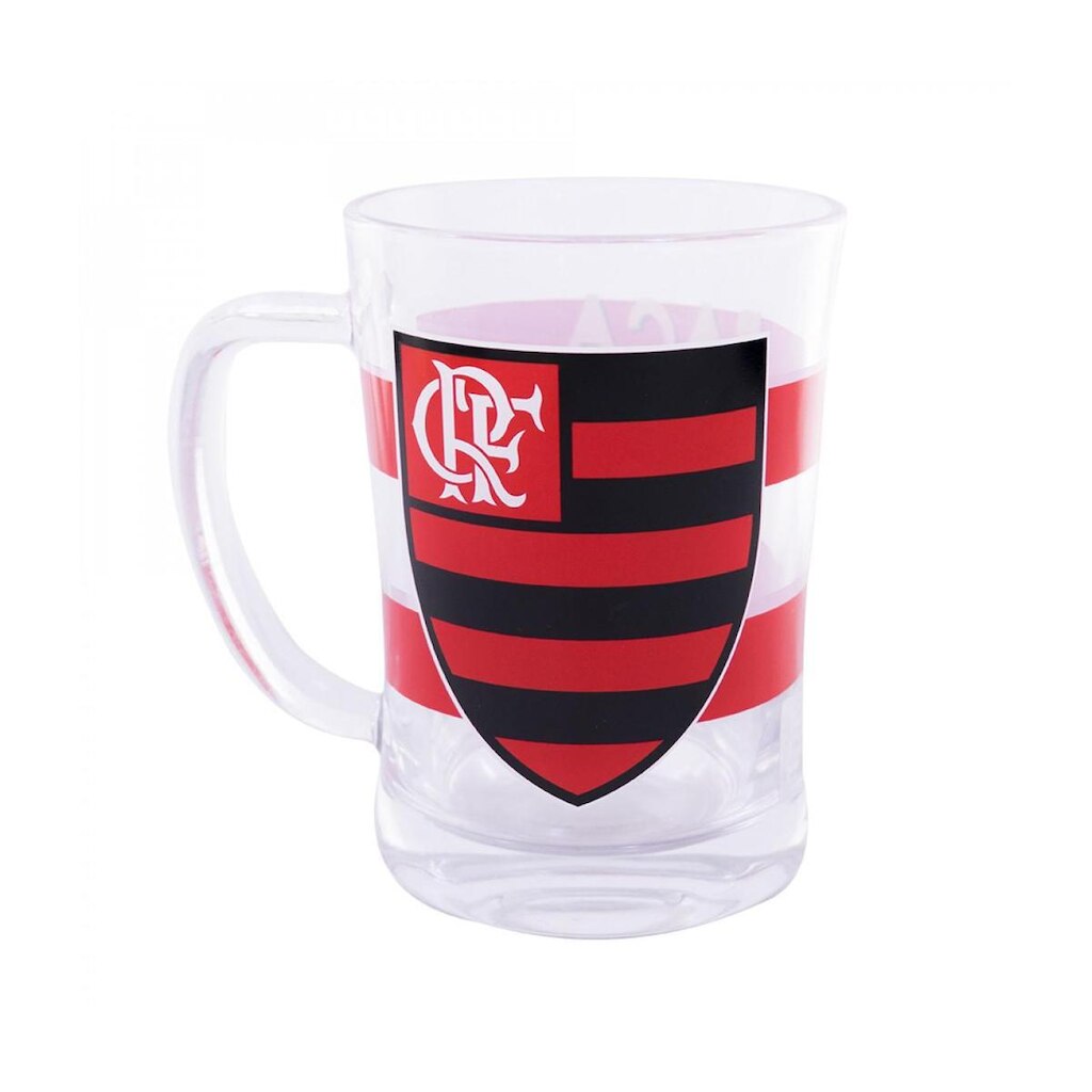 Caneca De Vidro Chopp 660ml - Flamengo