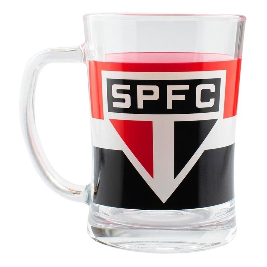 Caneca De Vidro Gigante 650ml - São Paulo