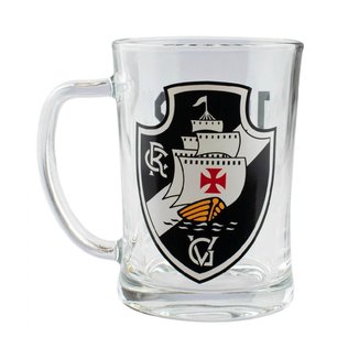 Caneca De Vidro Gigante 650ml - Vasco