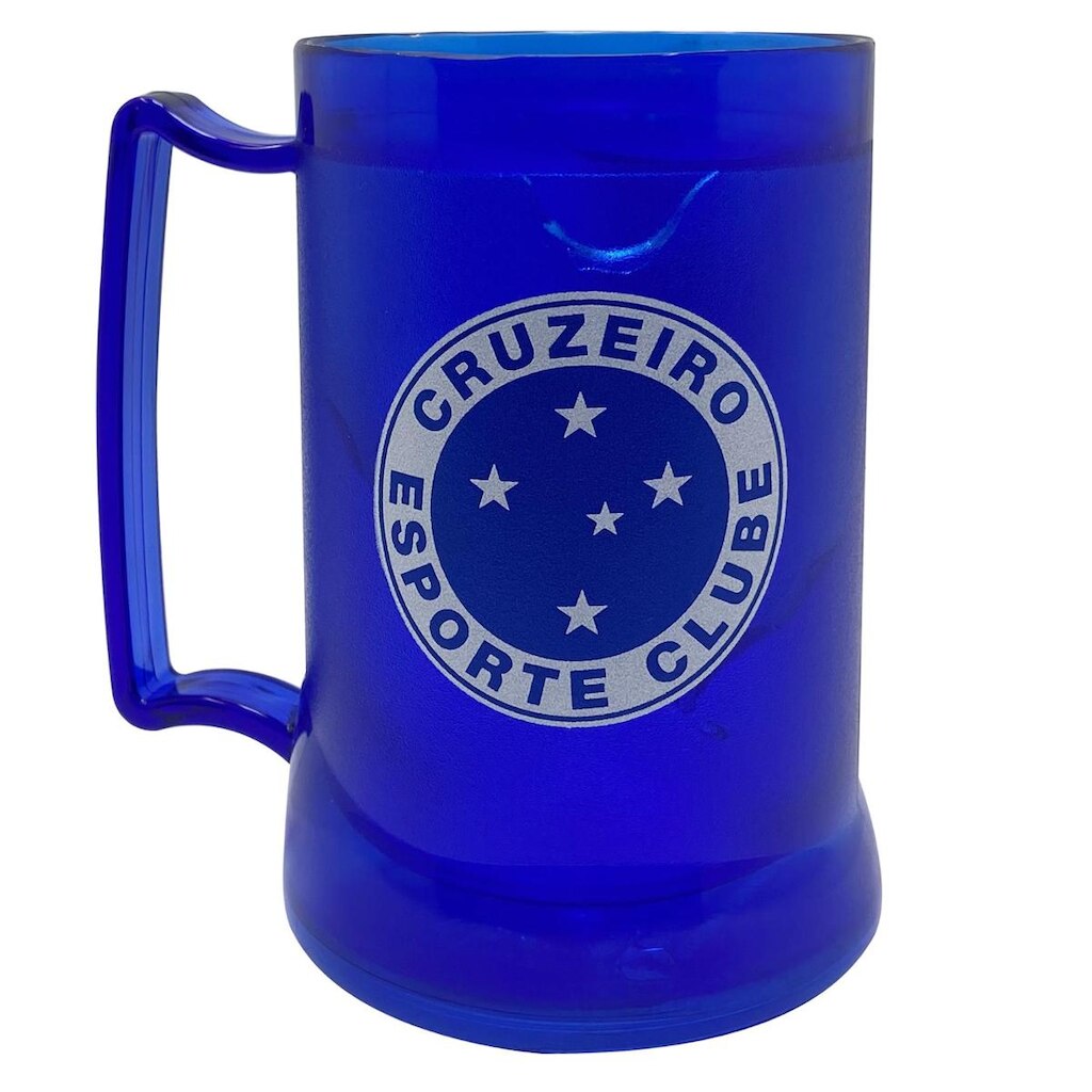 Caneca Gel Azul 400ml Raposa Cruzeiro