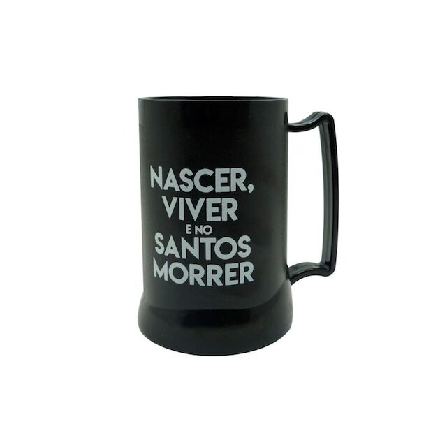 Caneca Gel Cebola Santos Nascer Viver E No Santos Morrer