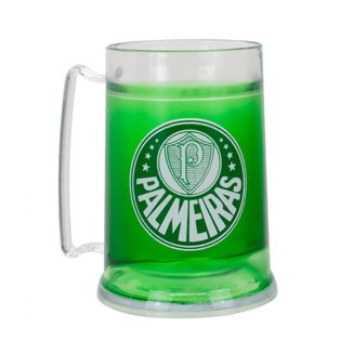 Caneca Gel Isolante Térmico 300ml - Palmeiras