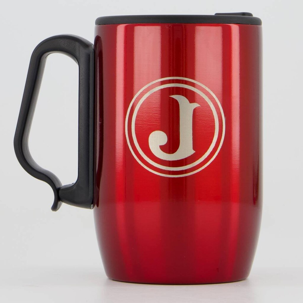 Caneca Inox Juventus Parede Dupla 350ML Bordô