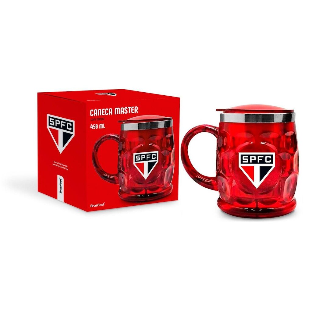 Caneca Inox São Paulo 450ml