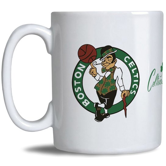 Caneca NBA Boston Celtics - Branco