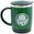 Caneca Térmica Com Tampa 450ml - Palmeiras - Verde