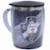 Caneca Térmica Com Tampa 450ml - Vasco - Preto