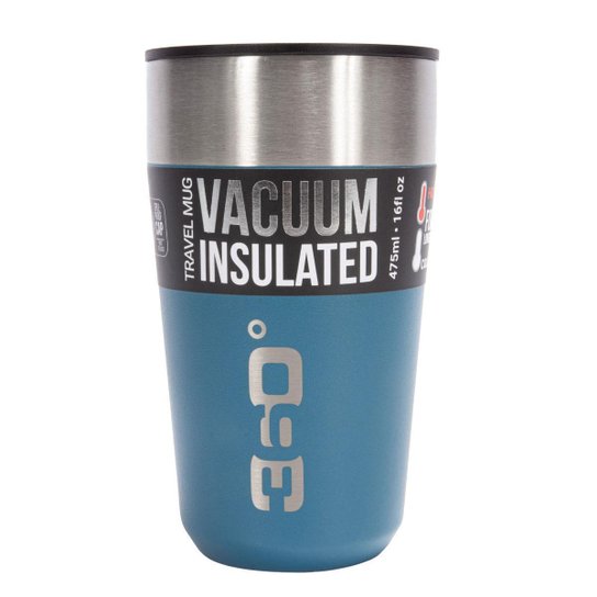 Caneca Térmica Sea To Summit 360º Degrees 335ml Travel Mug Azul até 8hs Gelada - Azul Menor preço em Caneca Térmica Sea To Summit 360º Degrees 335ml Travel Mug Azul até 8hs Gelada - Azul