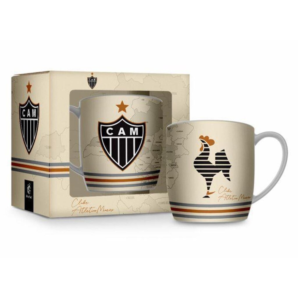 Caneca Urban 300Ml Times Atletico Mapa