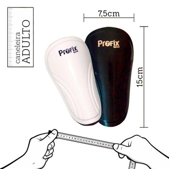 Caneleira de Futebol + Porta Caneleira Profix - Adulto
