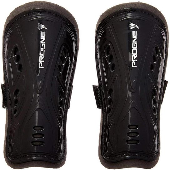 Caneleira Infantil Futebol Fraldinha - Progne - Preto+Cinza Menor preço em Caneleira Infantil Futebol Fraldinha - Progne - Preto+Cinza