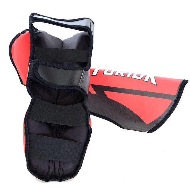 Caneleira Kick Boxing Muay Thai com Peito de Pé Fixo Armour