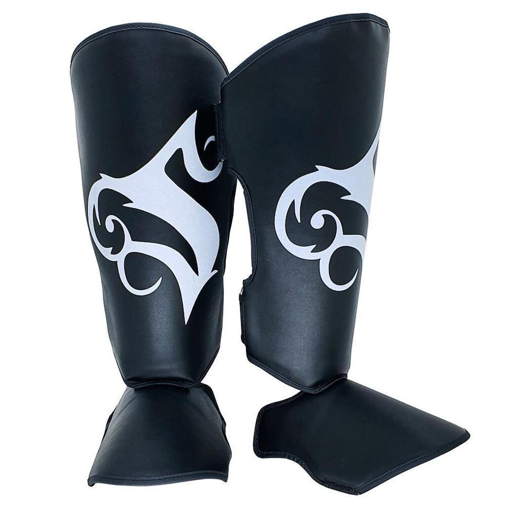 Caneleira Muay Thai Kickboxing Preto Spank