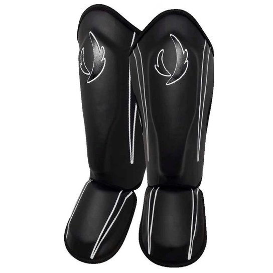 Caneleira Muay Thai MMA Injetada - Pro - Fbr - Preta - Par - Preto Menor preço em Caneleira Muay Thai MMA Injetada - Pro - Fbr - Preta - Par - Preto