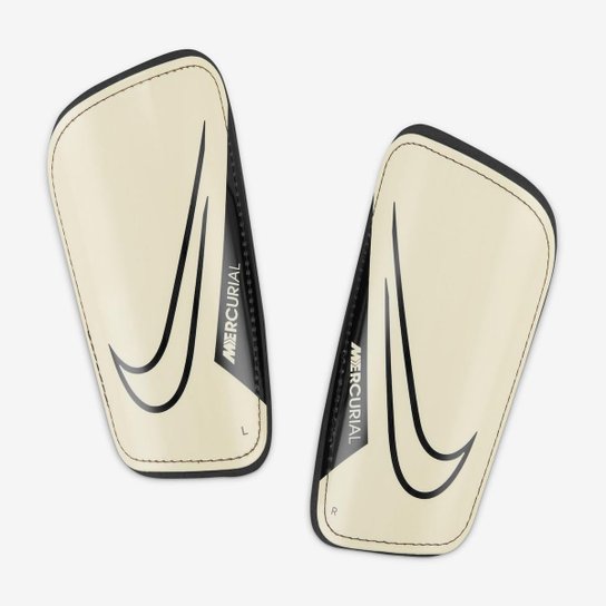 Caneleira Nike Mercurial Hardshell Unissex - Branco Menor preço em Caneleira Nike Mercurial Hardshell Unissex - Branco