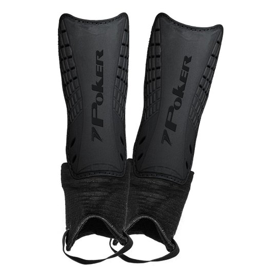 Caneleira Poker Defend C/ Tornozeleira - Preto é ruim? Caneleira Poker Defend C/ Tornozeleira - Preto é boa?