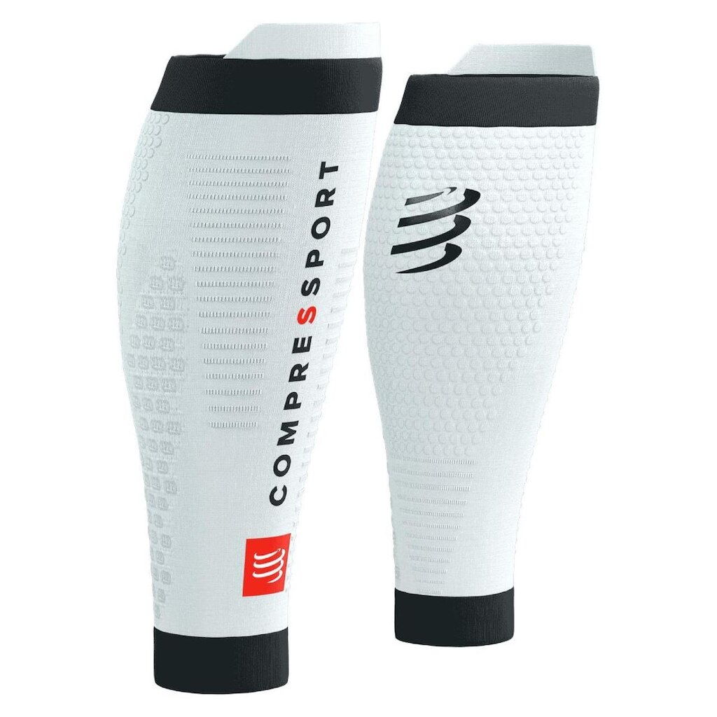 Canelito de Compressão R2 3.0 New Branco T3 Compressport 38 a 42cm