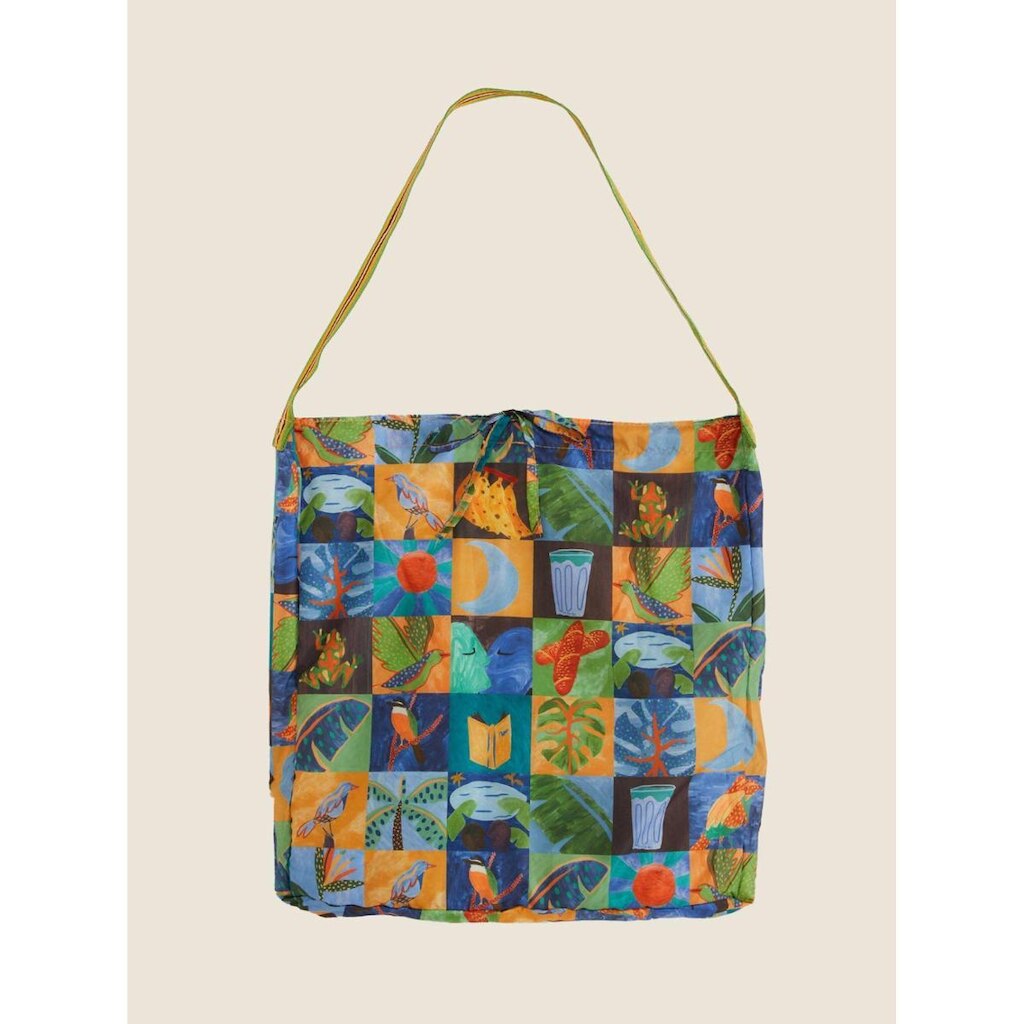 Canga Bolsa Estampada Bem Querer Farm