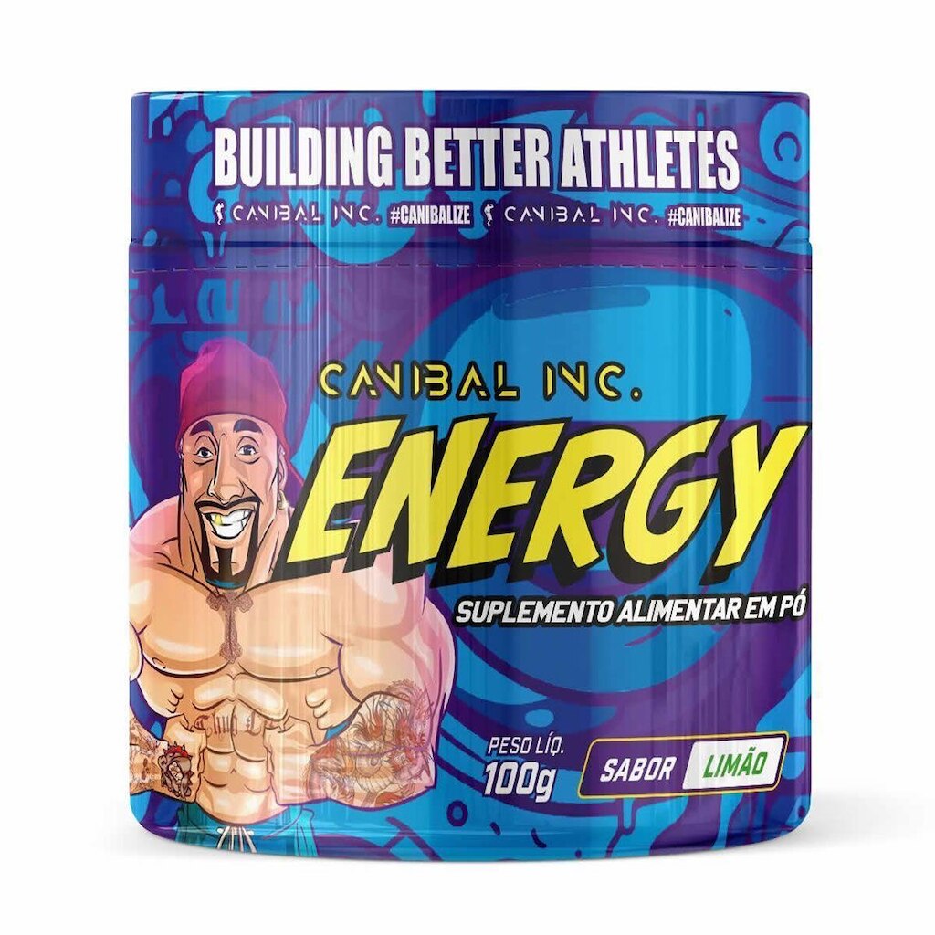 Canibal Energy - 100g limão - Canibal